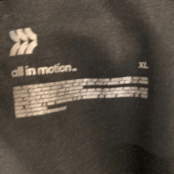 All in Motion Men's Run Knit Pants Black XL NWT - Picture 4 of 5